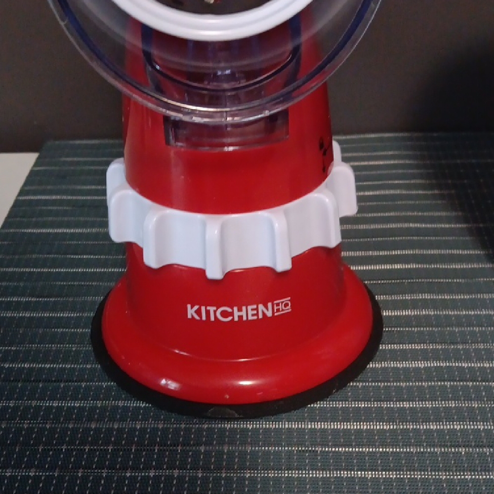 KitchenAid Red Rotary Grater with White Accents - Picture 2 of 5